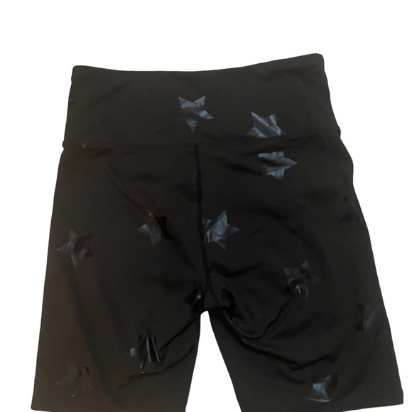 Nanette Lepore Black Star Biker Shorts Medium - Picture 4 of 4